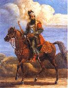 Aleksander Orlowski Persian dignitary on horseback oil painting on canvas